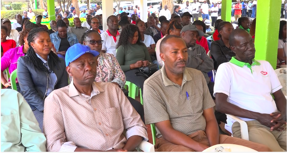 JKUAT staff during an indefinite strike over the 2025–2029 CBA