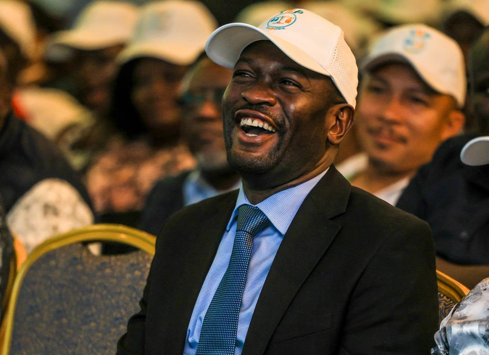Edwin Sifuna during the launch of The Equitable Party in Nairobi