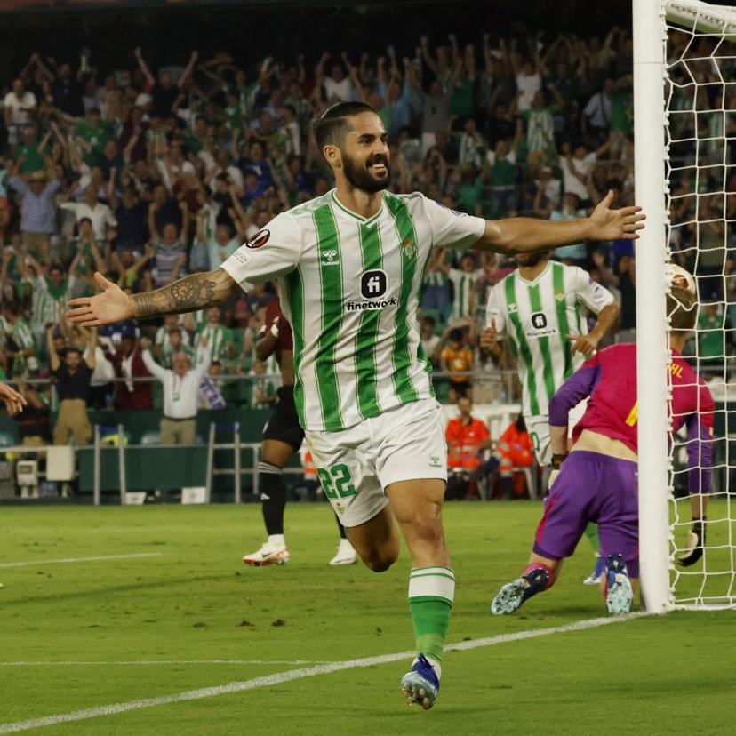 Real Betis Thrash Osasuna 5–2 as Isco Scores Twice in LaLiga