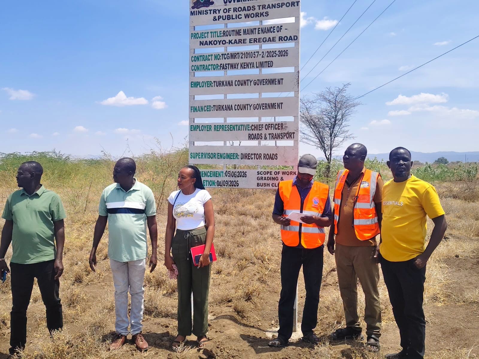 Turkana County Approves 15km Nakoyo-Kare Eregae Road Project
