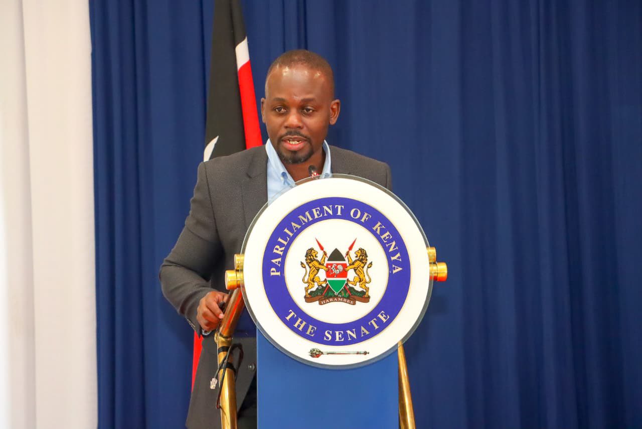 Senate Public Finance Oversight Committee Chairperson Otieno Kajwang